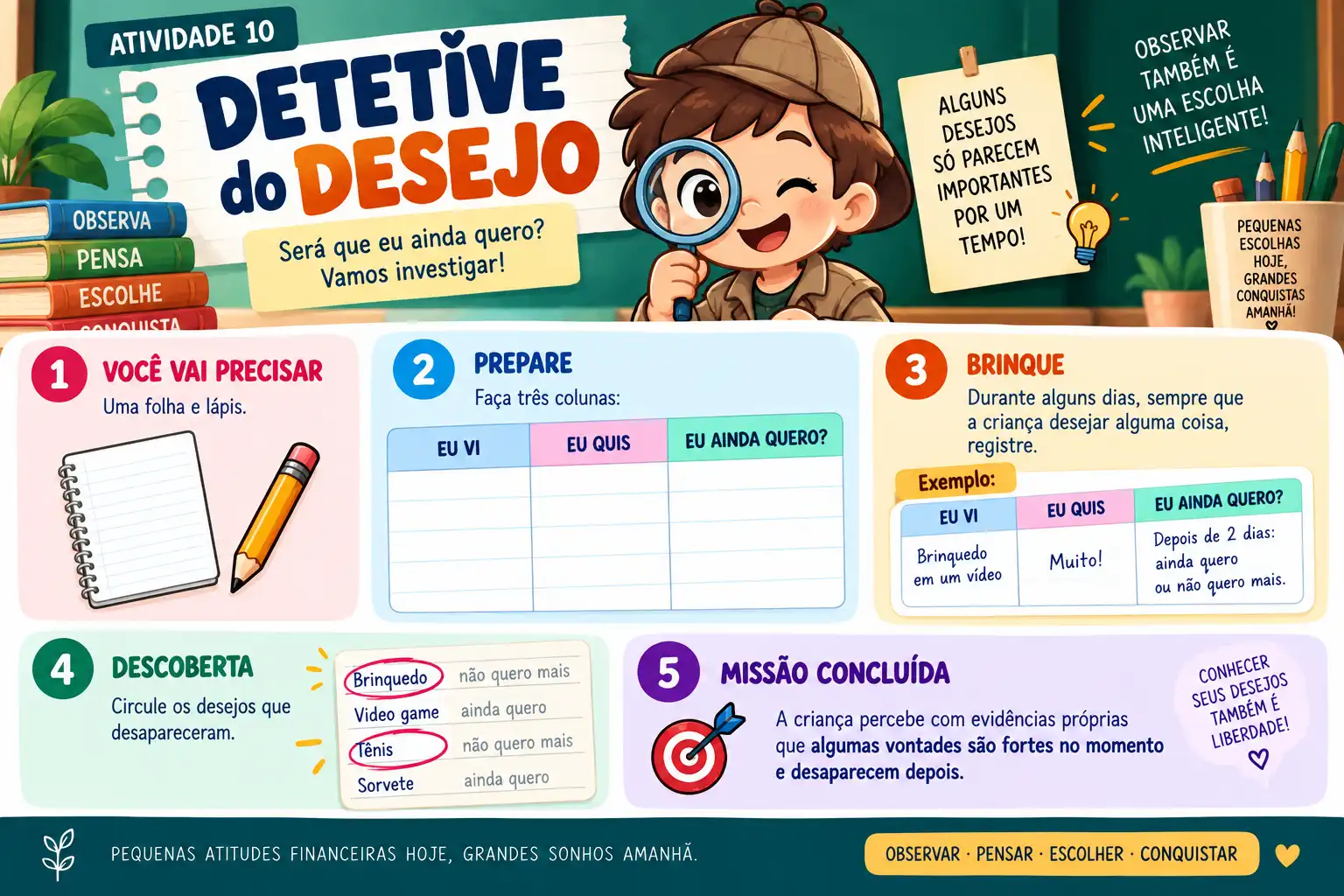 Atividade 10 do Cofrinho Cheio